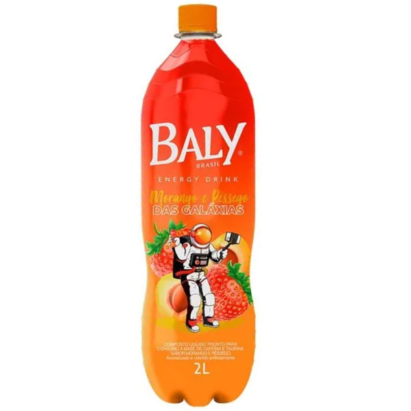 ENERGETICO BALY MORANGO E PESSEGO 2LT C/6