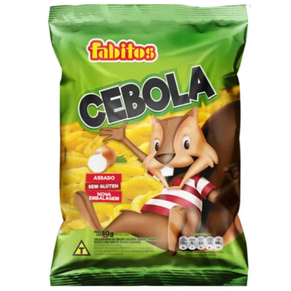 FABITOS CEBOLA 10 X 80G