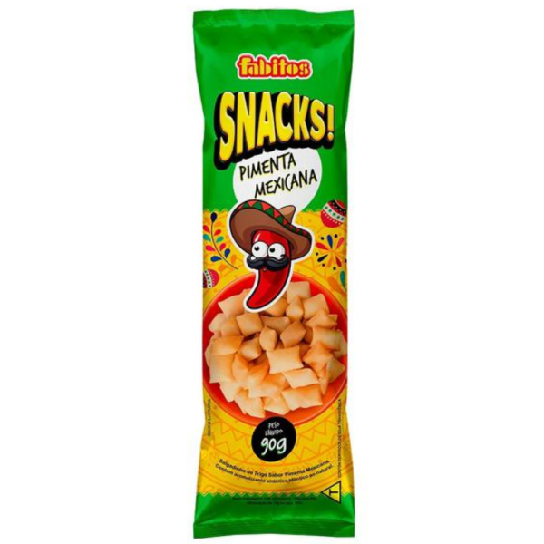 FABITOS SNACKS  PIMENTA MEXICANA 90G