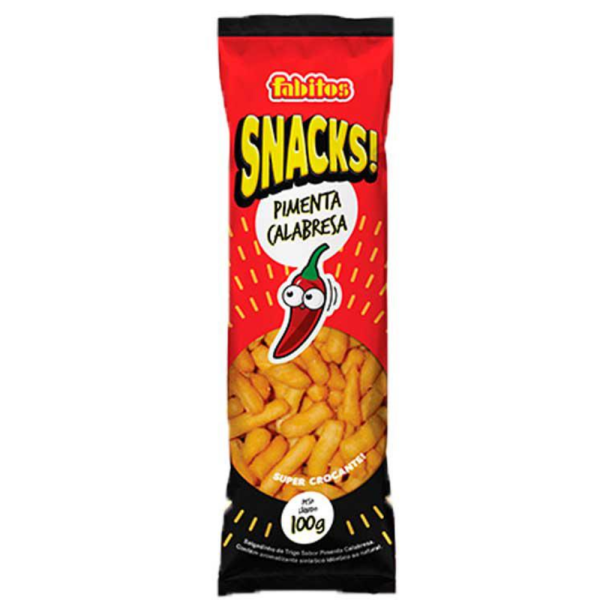 FABITOS SNACKS  CALABRESA  100G