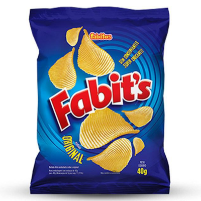 FABITOS BATATA FABITS ORIGINAL 40G - DG Distribuidora