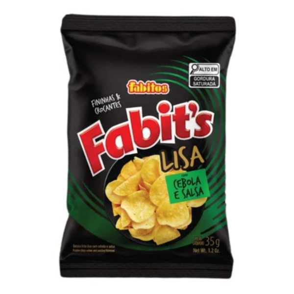 FABITOS BATATA FABITS CEBOLA SALSA 40G