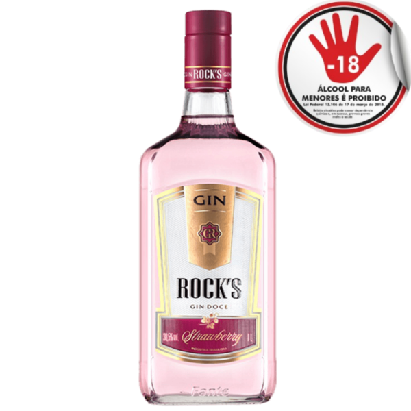 GIN ROCKS STRAWBERRY 1LT