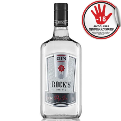 GIN ROCKS TRADICIONAL 1LT - DG Distribuidora