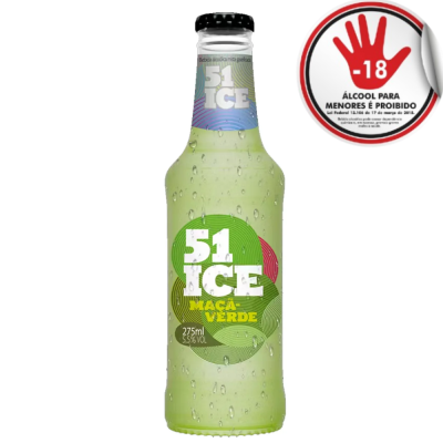 ICE 51 MAÇA VERDE 275ML C/6 - DG Distribuidora