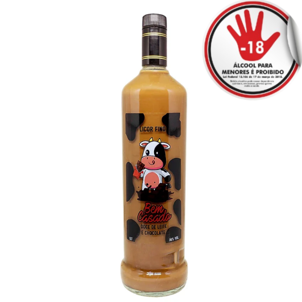 LICOR DOCE DE LEITE BEM CASADO 1LT