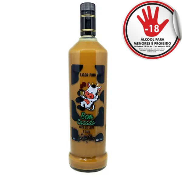 LICOR DOCE DE LEITE CAFE 1LT