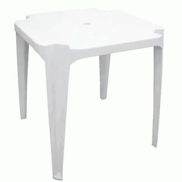 MESA PLASTICA QUADRADA