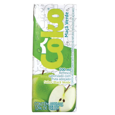 AGUA DE COCO COKO MAÇA VERDE  200ML C/27 - DG Distribuidora