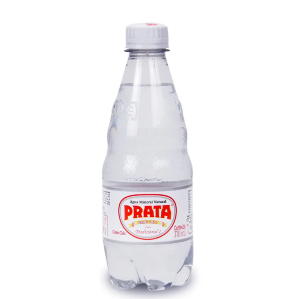 PRATA  PET C/GAS 370ML C/12