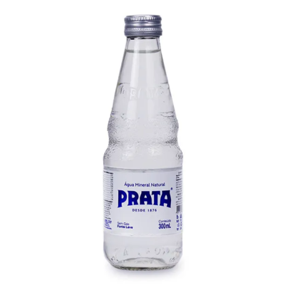 PRATA AGUA S/GAS RET 300ML C/24 - DG Distribuidora