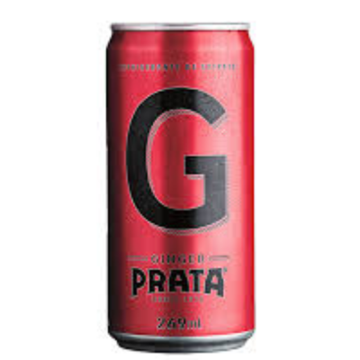 PRATA GINGER LATA S/GAS 269ML C/6 - DG Distribuidora