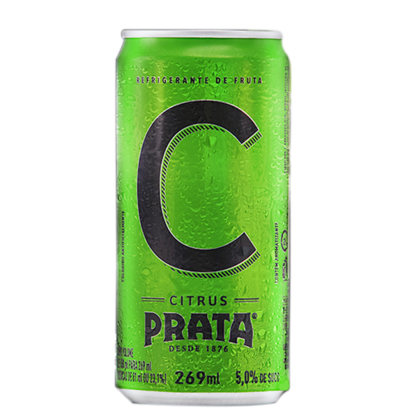 PRATA REFRIGERANTE CITRUS LATA 269ML C/6