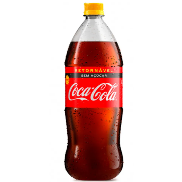 REFRIGERANTE COCA COLA RETORNAVEL ZERO 2LT C/6