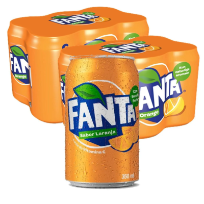 REFRIGERANTE FANTA LARANJA 350ML C/12 - DG Distribuidora