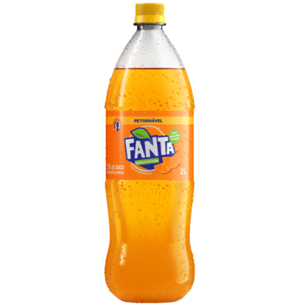 REFRIGERANTE FANTA LARANJA RETORNAVEL  2LT C/6