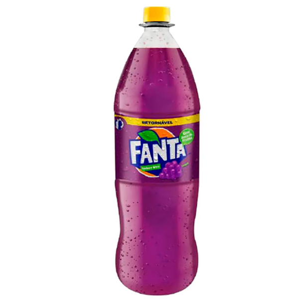 REFRIGERANTE FANTA UVA RETORNAVEL 2LT C/6