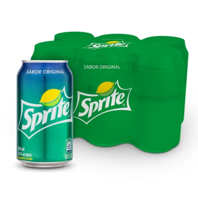 REFRIGERANTE SPRITE LATA 350ML C/6 - DG Distribuidora