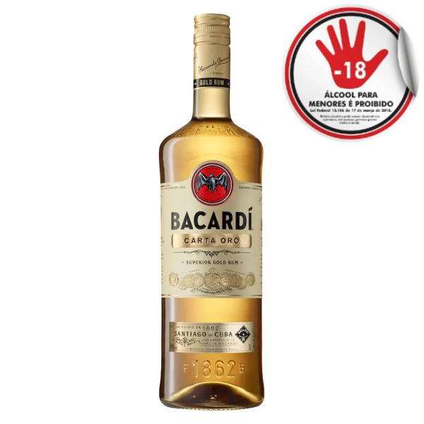 RUM BACARDI CARTA  OURO
