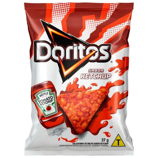 SALGADINHO DORITOS KETCHUP 37G