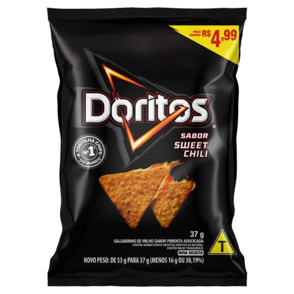SALGADINHO DORITOS SWEET CHILLI 37G