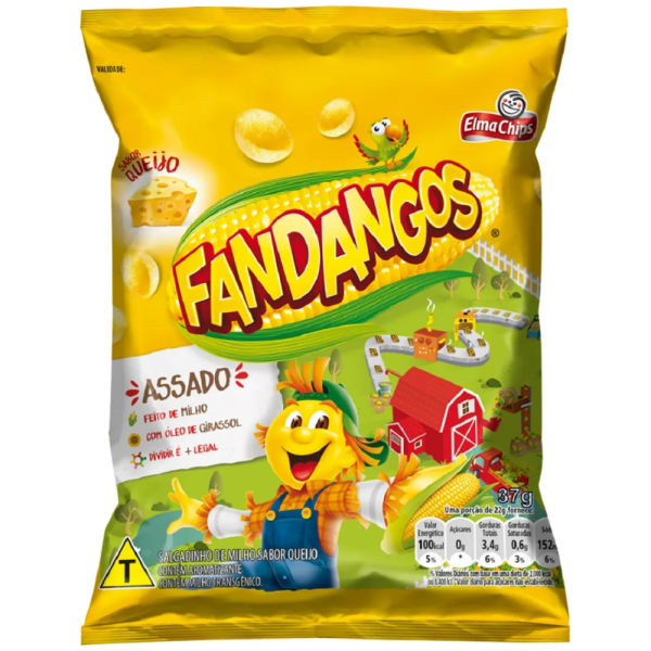 SALGADINHO FANDANGOS QUEIJO 37G