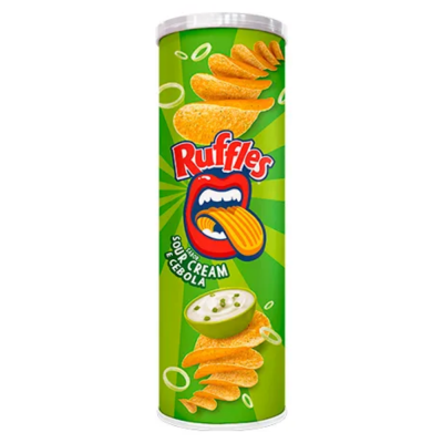 SALGADINHO RUFFLES TUBO S.CREAM 100G - DG Distribuidora