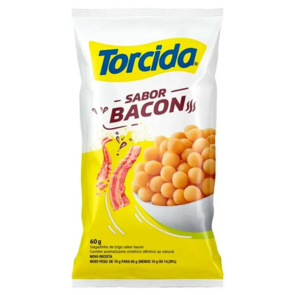 SALGADINHO TORCIDA BACON 60G