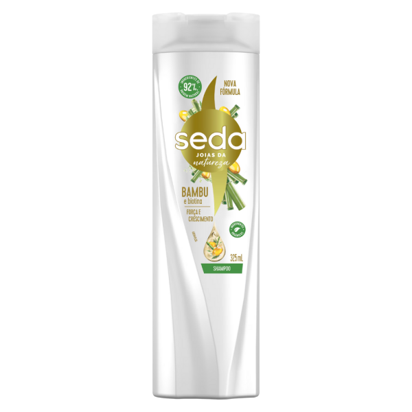 SHAMPOO SEDA BAMBU E BIOTINA  325ML