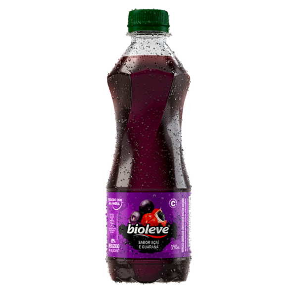 SUCO BIOLEVE ACAI C/GUARANA 390ML C/12