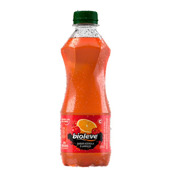 SUCO BIOLEVE ACEROLA C/LARANJA 390ML C/12