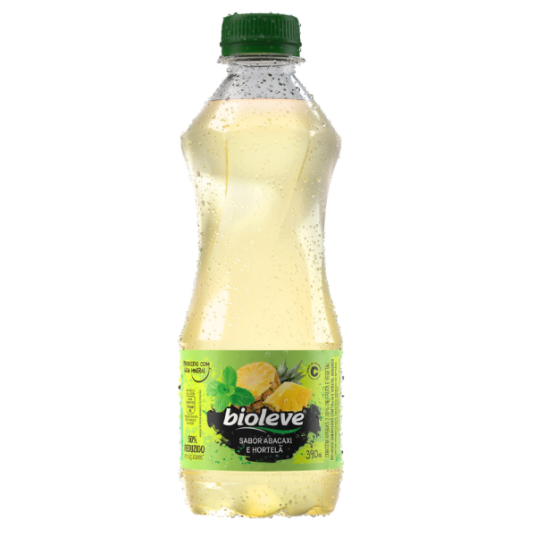SUCO BIOLEVE ABACAXI C/HORTELA 390ML C/12