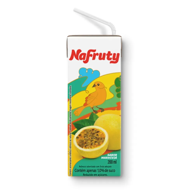 SUCO NAFRUTY  MARACUJÁ 200ML - DG Distribuidora
