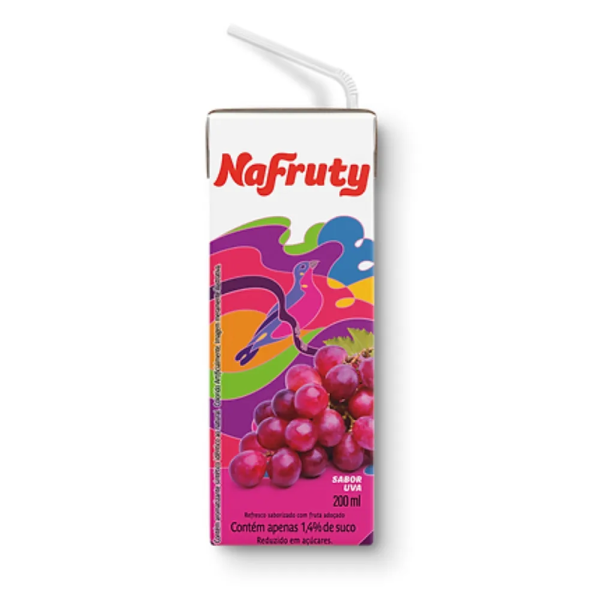 SUCO NAFRUTY  UVA 200ML