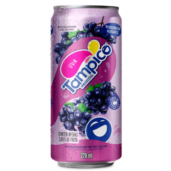 TAMPICO UVA 270ML  LATA C/12