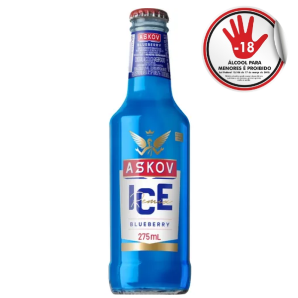 ASKOV ICE  BLUEBERRY   275ML C/6
