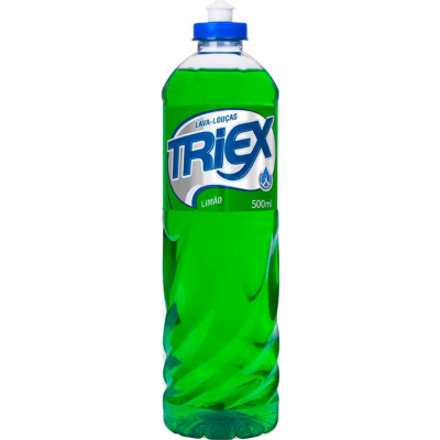 TRIEX DETERG LAVA LOUÇAS LIMAO 500 ML  CX/24 - DG Distrib...