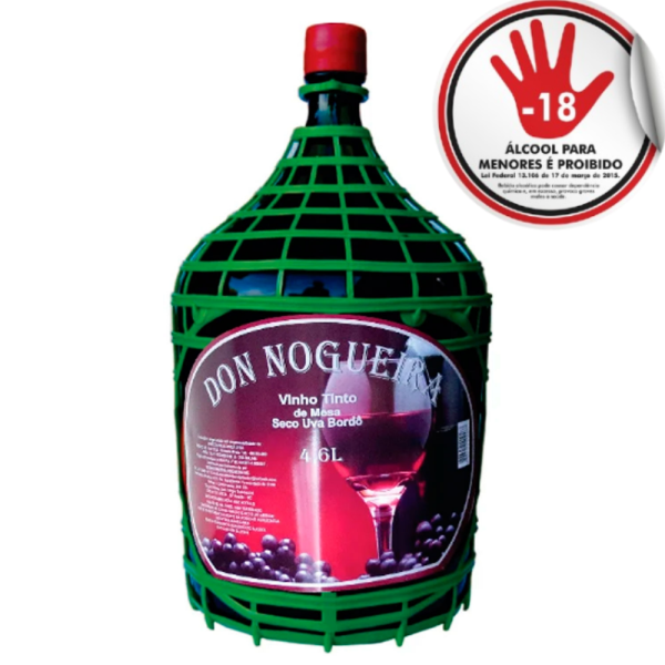 VINHO DON NOGUEIRA GARRAFAO BRANCO SECO 4,6L