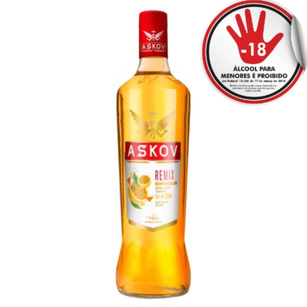 VODKA ASKOV MARACUJA  900ML