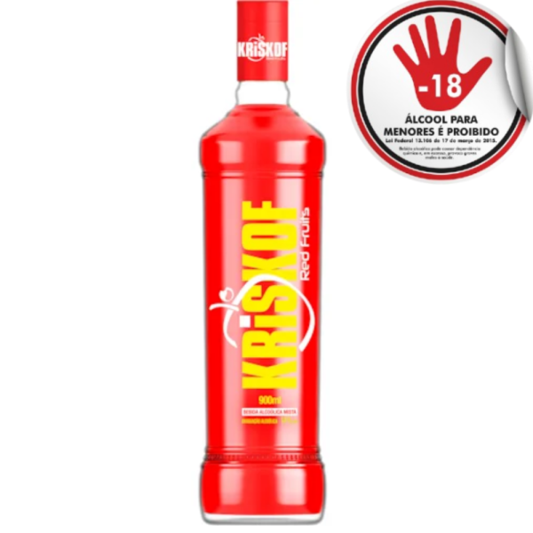 VODKA KRISKOF RED FRUITS 900ML
