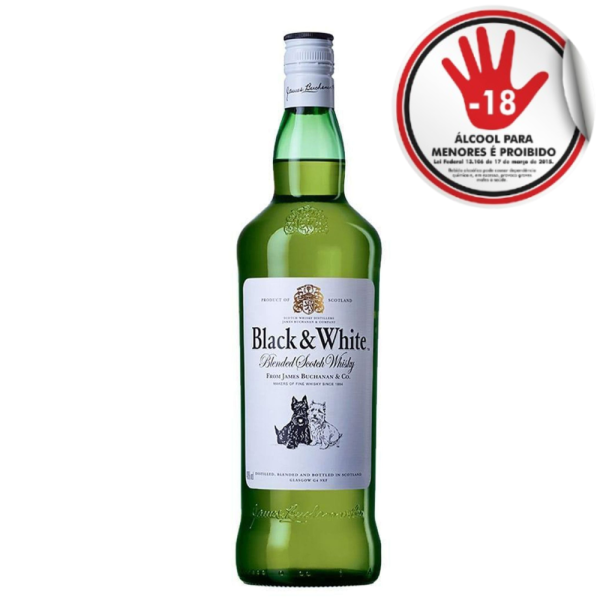 WHISKY BLACK WHITE 1LT