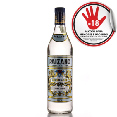 VERMOUTH PAIZANO BRANCO 880ML - DG Distribuidora