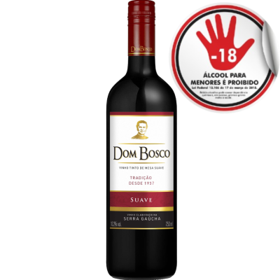 VINHO DOM BOSCO SUAVE 750ML - DG Distribuidora