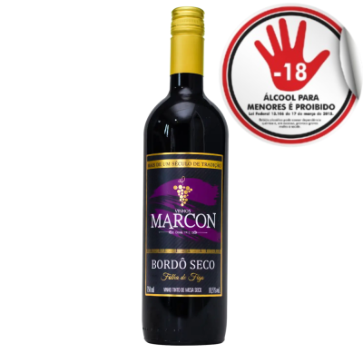 VINHO MARCON BORDO SECO 750ML - DG Distribuidora