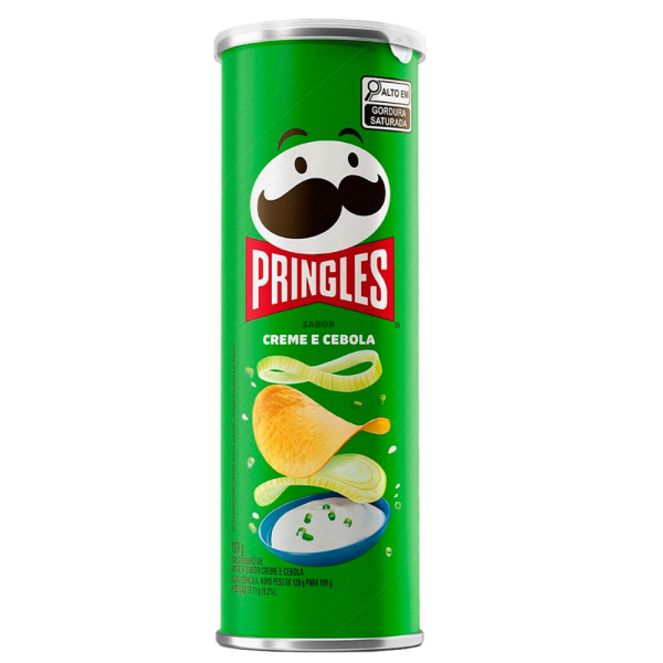 BATATA PRINGLES CREME E CEBOLA 109G