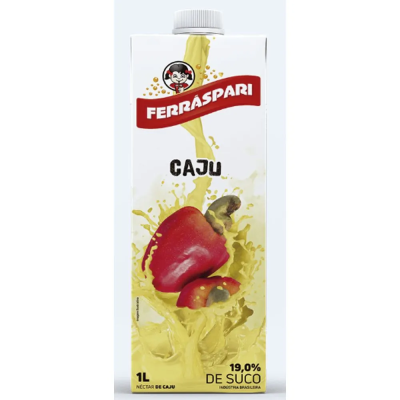 SUCO FERRASPARI NECTAR CAJU 1LT - DG Distribuidora