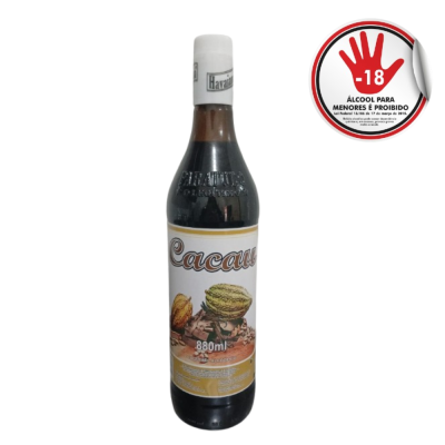 LICOR DE CACAU HAVAIANINHA 880ML - DG Distribuidora