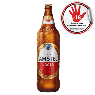 CERVEJA AMSTEL 1L CX/12
