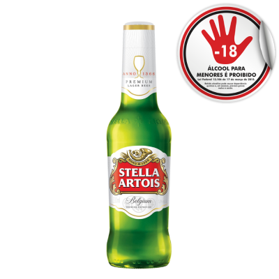 CERVEJA STELLA ARTOIS LN 330ML C/06