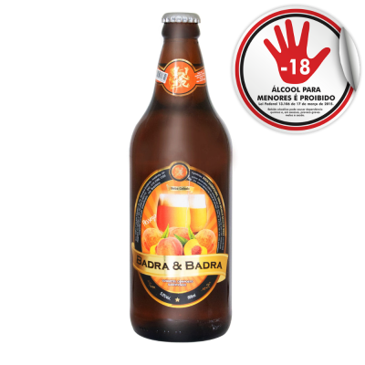 CHOPP DE VINHO C/ PESSEGO BADRA 600ML C/6